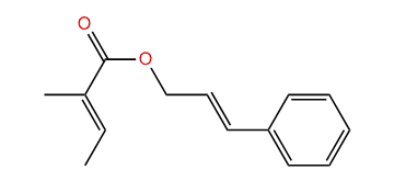 (E)-Cinnamyl (E)-2-methyl-2-butenoate